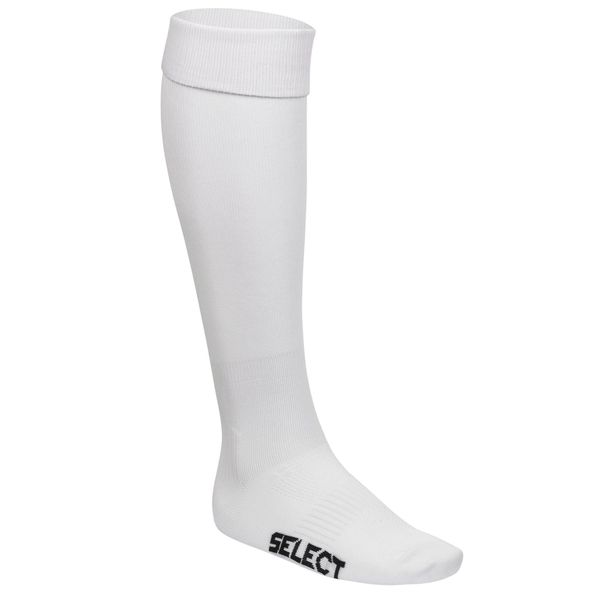Getry Piłkarskie seniorskie SELECT Club. Białe legginsy sportowe męskie Select, bez wzorów, do piłki nożnej. Za 33.79 zł.