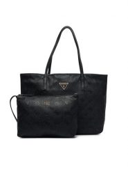 Guess Torebka Victtoria HWPG95 14280 Czarny. Czarne torebki do ręki damskie Guess, z aplikacjami, ze skóry, bez dodatków. Za 674.99 zł.