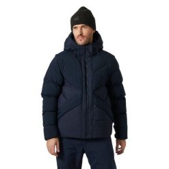 Kurtka puchowa Helly Hansen Village Modular Down. Niebieskie kurtki męskie Helly Hansen, na zimę, m, bez wzorów, z puchu, bez kaptura. W wyprzedaży za 1,913.00 zł.