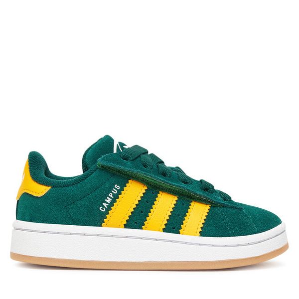 Sneakersy adidas. Zielone trampki i tenisówki chłopięce Adidas, bez wzorów, bez zapięcia. Za 219.99 zł.