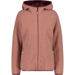 Kurtka z kapturem wooltech damska CMP. Brązowe kurtki damskie CMP, bez wzorów, z materiału, z kapturem. Za 702.80 zł.