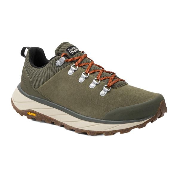 Buty turystyczne męskie Jack Wolfskin Terraventure Urban Low. Zielone trekkingi męskie Jack Wolfskin, trekkingowe. Za 369.99 zł.