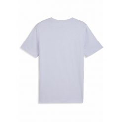 Męska koszulka Graphics Execution PUMA Cool Weather Blue. Niebieskie koszulki sportowe męskie Puma, l, bez wzorów, z gumy, bez kołnierzyka, bez ramiączek. W wyprzedaży za 74.00 zł.