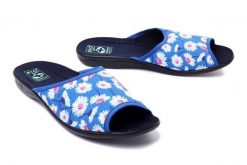 ADANEX SAK1 SARA 27153 NI/CZ niebieski, kapcie damskie. Niebieskie kapcie damskie Adanex, bez wzorów. Za 35.99 zł.