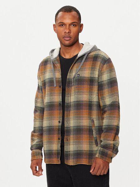 Quiksilver Koszula Sandbar AQYWT03367 Kolorowy Regular Fit. Koszule męskie Quiksilver, m, bez wzorów, z bawełny, bez kołnierzyka, bez ramiączek. Za 159.99 zł.