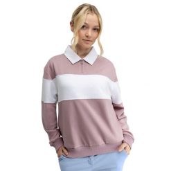 Damska bluza golfowa Siroko Eagle-W Pink. Czerwone bluzy damskie SIROKO, xs, bez wzorów, z materiału, bez kaptura. Za 254.00 zł.