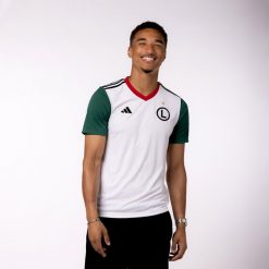 Koszulka piłkarska adidas Entrada 22 Legia Warszawa. Koszulki sportowe męskie Adidas, m, bez wzorów, bez kołnierzyka, bez ramiączek, do piłki nożnej. Za 249.99 zł.