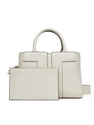 Elisabetta Franchi Torba q-roa-36113 Biały. Białe torebki do ręki damskie Elisabetta Franchi, bez wzorów, ze skóry, bez dodatków. Za 1,179.00 zł.