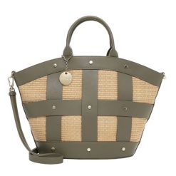 Tamaris Torebka Shopper TAS Kirsti Torby na zakupy 1 ct Damski. Torby na ramię damskie Tamaris, bez wzorów, z materiału, bez dodatków. Za 317.99 zł.