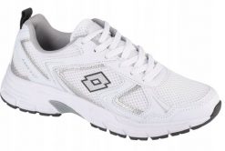 Lotto Lotto Kitaura 2400010U-1080 białe 41. Białe buty sportowe męskie Lotto, bez zapięcia. Za 138.69 zł.