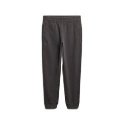 Spodnie dresowe z logo Superdry Essential. Czarne krótkie spodenki sportowe męskie Superdry., m, bez wzorów, z dresówki. Za 347.00 zł.