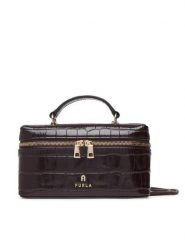 Furla Torebka Camelia Micro WE00625 BX4255 2460S Brązowy ciemny. Brązowe torebki do ręki damskie Furla, bez wzorów, ze skóry, bez dodatków. Za 1,039.00 zł.