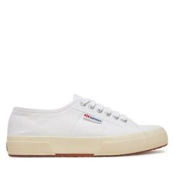 Superga. Białe trampki i tenisówki damskie Superga, bez wzorów, bez zapięcia. Za 219.99 zł.