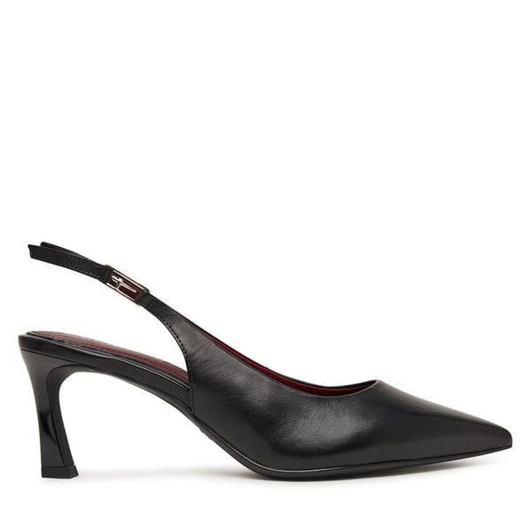 Szpilki Tamaris. Czarne szpilki damskie Tamaris, bez wzorów, bez obcasa, bez zapięcia. Za 322.99 zł.