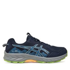 Buty do biegania Asics. Niebieskie buty sportowe męskie Asics, bez zapięcia, do biegania. Za 319.99 zł.