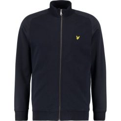 Lyle & Scott TRICOT MIX FUNNEL NECK Bluza rozpinana black. Kardigany męskie Lyle & Scott, z bawełny. Za 379.00 zł.