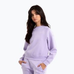 Bluza damska Pitbull Discovery Crewneck Sweatshirt. Fioletowe bluzy sportowe damskie PITBULL, m, bez wzorów, z bawełny, bez kaptura, na fitness i siłownię. Za 159.99 zł.
