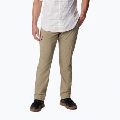 Spodnie trekkingowe męskie Columbia Silver Ridge Utility. Brązowe spodnie sportowe męskie Columbia, m, bez wzorów, trekkingowe. Za 219.99 zł.