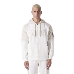 Bluza męska Everlast Neutrals Full Zip. Białe bluzy męskie Everlast, l, bez wzorów, bez kaptura, na fitness i siłownię. Za 179.99 zł.
