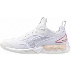 Adidasy Mizuno Wave Luminous 3, Kobiety. Białe obuwie sportowe damskie Mizuno, bez wzorów, do siatkówki, mizuno wave. W wyprzedaży za 552.95 zł.