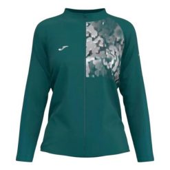 Kurtka przeciwwiatrowa na pełny zamek damska Joma Nature. Zielone kurtki damskie Joma, m, bez wzorów, z materiału, bez kaptura, do biegania. Za 240.50 zł.