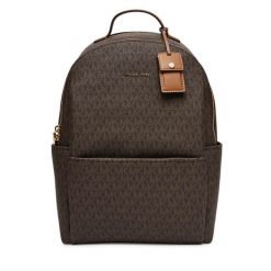 Plecak MICHAEL Michael Kors. Brązowe plecaki damskie MICHAEL Michael Kors, bez wzorów. Za 1,169.00 zł.