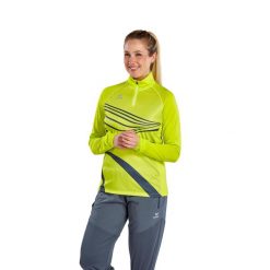 Longsleeve Erima Racing w kolorze różowym. Żółte koszulki sportowe damskie Erima, bez wzorów, z materiału, bez kołnierzyka, bez ramiączek, do biegania. Za 206.50 zł.