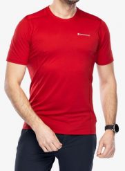 Koszulka termoaktywna męska Montane Dart Lite T-Shirt. Czerwone t-shirty męskie Montane, m, bez wzorów, z materiału, bez kołnierzyka. Za 148.49 zł.