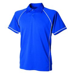 Męska Koszulka Polo Z Nadrukiem. Czarne koszulki polo męskie FINDEN & HALES, m, bez wzorów, z materiału, bez ramiączek. Za 122.99 zł.