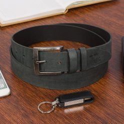 Pasek męski skórzany premium szeroki 4cm klasyczny czarny Beltimore Jeans E11 : Kolory - czarny, Rozmiar pasków - r.85-100 cm. Czarne paski damskie bez wzorów, z jeansu, klasyczne. Za 59.90 zł.