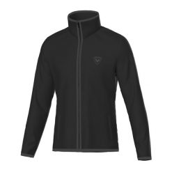 Bluza męska Rossignol Strawpile Fleece Fz. Czarne bluzy męskie Rossignol, na zimę, l, bez wzorów, bez kaptura. Za 279.99 zł.