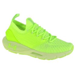 Buty do biegania damskie Under Armour Hovr Phantom 2 IntelliKnit. Zielone obuwie sportowe damskie Under Armour, bez wzorów, z gumy, do biegania. Za 717.00 zł.