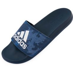 Adilette Shower Navy klapki męskie rozmiar 42. Niebieskie klapki męskie Adidas, z gumy. Za 263.99 zł.