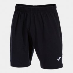 Szorty Joma Eurocopa III. Czarne krótkie spodenki sportowe męskie Joma, m, bez wzorów, z materiału, na fitness i siłownię. Za 149.50 zł.