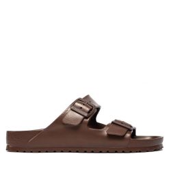 Klapki Birkenstock. Brązowe klapki męskie Birkenstock. Za 199.99 zł.