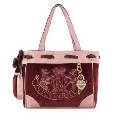 Torebka Juicy Couture. Czerwone torebki do ręki damskie Juicy Couture, bez wzorów, klasyczne, bez dodatków. Za 389.99 zł.