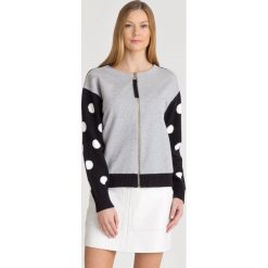 BLUZA MY TWIN TWINSET. Szare bluzy damskie Twinset, l, bez wzorów, z bawełny, bez kaptura. Za 407.40 zł.