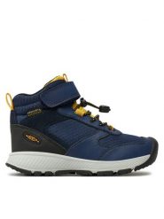 Keen Sneakersy Skua Waterproof Boot 1029627 Granatowy. Niebieskie buty sportowe chłopięce Keen, bez wzorów, z materiału, bez zapięcia. Za 249.99 zł.