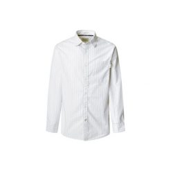 Bluzka damska Pepe Jeans Adison. Białe bluzki damskie Pepe Jeans, bez wzorów, z jeansu, bez kołnierzyka, bez ramiączek. W wyprzedaży za 201.50 zł.