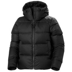 Damska kurtka puchowa Helly Hansen Essence. Czarne kurtki damskie Helly Hansen, bez wzorów, z puchu, bez kaptura. Za 1,059.60 zł.