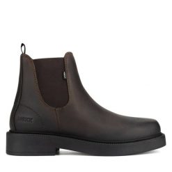 Sztyblety MEXX. Brązowe botki męskie Mexx, bez wzorów, bez zapięcia. Za 349.99 zł.