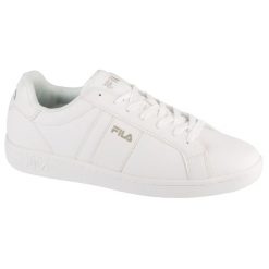Buty sportowe Sneakersy męskie, Crosscourt Line. Białe buty sportowe męskie Fila, bez zapięcia, trekkingowe. Za 149.99 zł.
