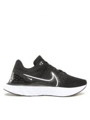 Nike React Infinity Run Flyknit 3 Buty do biegania damskie. Czarne obuwie sportowe damskie Nike, bez wzorów, do biegania. Za 599.99 zł.
