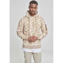 Bluza z kapturem Urban Classic bomber. Brązowe bluzy męskie Urban Classics, m, bez wzorów, z kapturem. Za 237.00 zł.