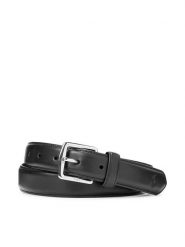 Polo Ralph Lauren Pasek Męski 405828968001 Czarny. Czarne paski damskie Polo Ralph Lauren, bez wzorów, ze skóry. Za 239.99 zł.