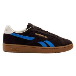 Sneakersy Reebok Club C Grounds zamszowe brązowe. Czarne buty sportowe męskie Reebok, ze skóry, bez zapięcia, Reebok Club. W wyprzedaży za 404.85 zł.