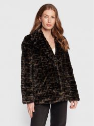 Zadig & Voltaire Futro Fera WWCO00177 Zielony Regular Fit. Zielone płaszcze damskie Zadig & Voltaire, s, bez wzorów, z futra, bez kaptura. Za 1,819.00 zł.