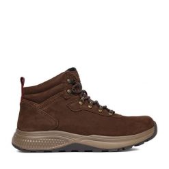 Trzewiki Lasocki. Brązowe botki męskie Lasocki, bez wzorów, bez zapięcia. Za 279.99 zł.