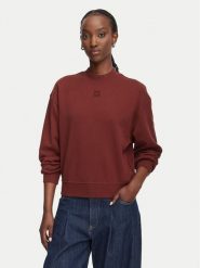 HUGO Bluza Daxandria 50527463 Czarny Regular Fit. Czarne bluzy damskie Hugo, xs, bez wzorów, z bawełny, bez kaptura. Za 554.99 zł.
