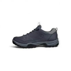 Buty trekkingowe męskie Ecco Receptor Trekk. Niebieskie trekkingi męskie ecco, trekkingowe. Za 769.99 zł.